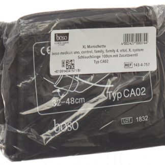 Boso Manschette inklusiv Verbinder XL 33-48cm Arme