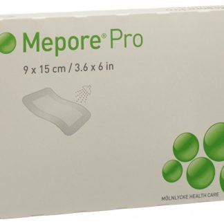 Mepore pro Wundverband 15x9cm Wundkissen 9x5cm steril 10 Stk