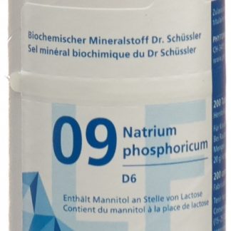 PHYTOMED SCHÜSSLER Nr9 Tabl D 6 lactosefrei 200 Stk