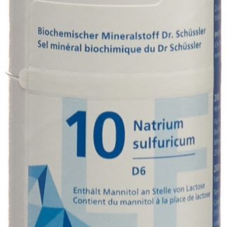 PHYTOMED SCHÜSSLER Nr10 Tabl D 6 lactosefrei 200 Stk