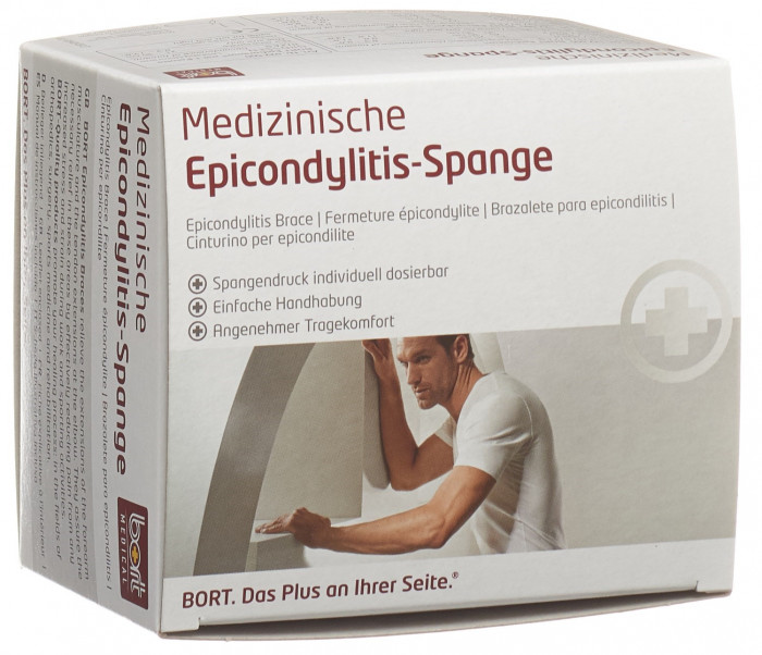Bort Stabilo Epicondylitis Spange Gr5 silber