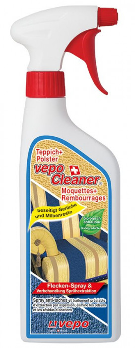 Vepocleaner Teppich + Polster Flecken-Spray 500 ml