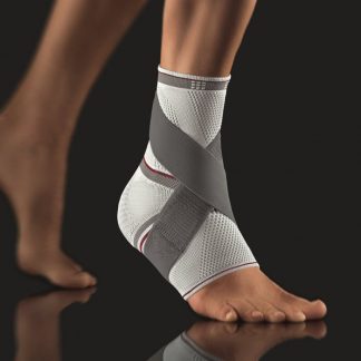 Bort Talostabil Plus Knöchelband Silikon XL links silber