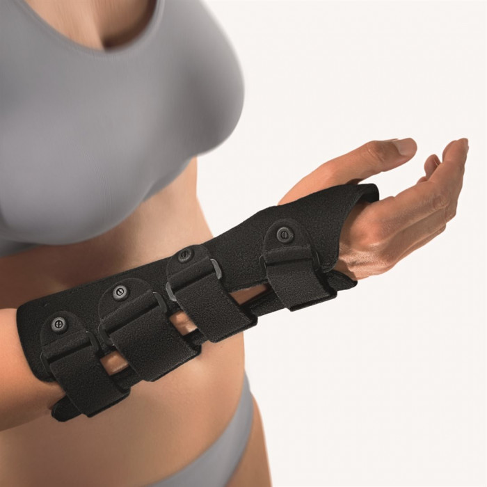 Bort Unterarm-Handorthese M rechts schwarz