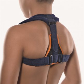 Bort Clavicula-Bandage kids blau