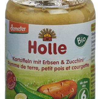 Holle Kartoffeln mit Erbsen & Zucchini demeter Bio 190 g