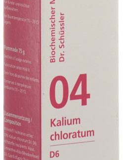 PHYTOMED SCHÜSSLER Nr4 Kalium chloratum Salbe D 6 75 g