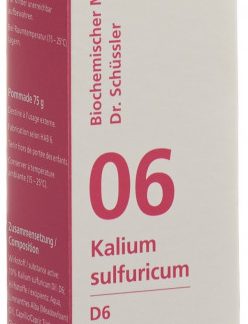 PHYTOMED SCHÜSSLER Nr6 Kalium sulfuricum Salbe D 6 75 g