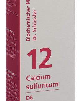 PHYTOMED SCHÜSSLER Nr12 Calcium sulfuricum Salbe D 6 75 g