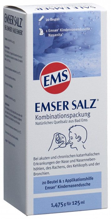 Emser Salz Kombipack Kindernasendusche