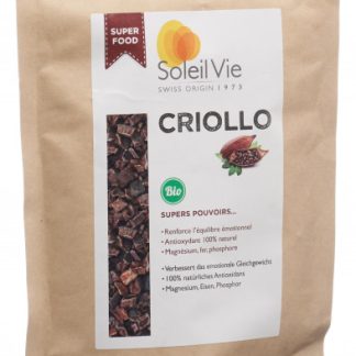 Soleil Vie Roh-Kakaosplitter Criollo Bio 120 g