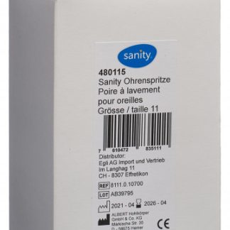 Sanity Ohrspritze Gr11 206ml