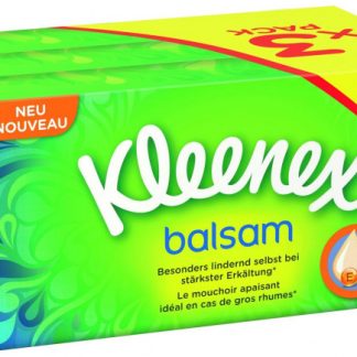 Kleenex Balsam Taschentücher Box Trio 3 x 60 Stk