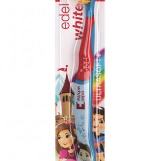 edel+white Flosserbrush Kinderzahnbürste Ultrasoft in Blister