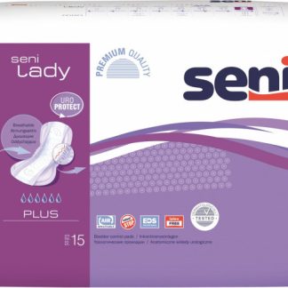 Seni Lady Plus Einlagen atmungsaktiv anatomisch 20.5x42cm 6 Tropfen 15 Stk