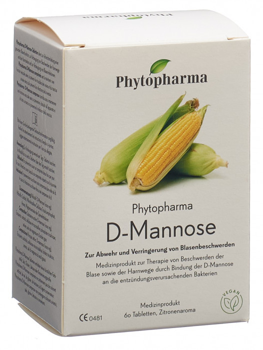 Phytopharma D-Mannose Tabl Ds 60 Stk