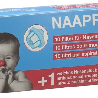 Naaprep Filter für Nasenreiniger 10 Stück + 1 Nasenstück