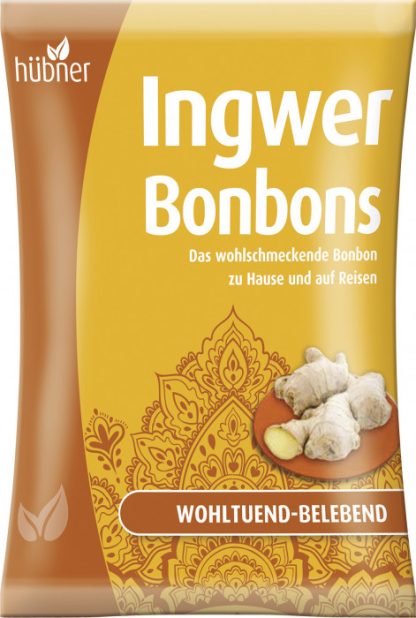 Hübner Ingwer Bonbons Btl 69 g