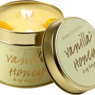 BombCosmetics Kerze in Dose Vanilla Honey x 3Stk
