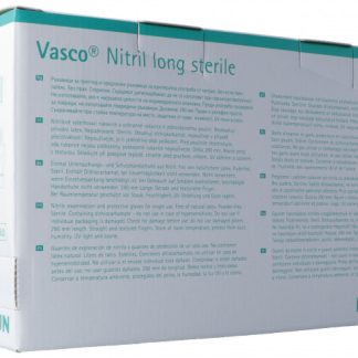 Vasco Nitril Untersuchungs-Handschuhe M long steril ungepudert 50 Paar