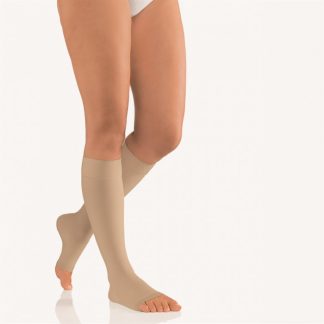 Bort Vital AD KKL2 V offene Spitze kurz beige Trikotrand 1 Paar