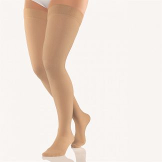 Bort 100 AG KKL2 V geschlossene Spitze normal Natur Noppenhaftrand 1 Paar