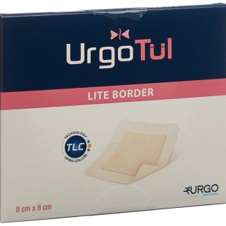 Urgotül Lite Border Wundauflage 8x8cm 10 Stk