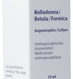 Weleda Belladonna/Betula/Formica Gtt Opht Fl 10 ml