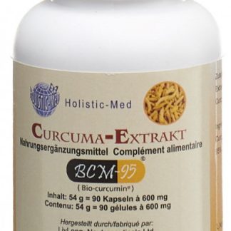 Holistic Med Curcuma-Extrakt 500 mg Vegikaps Ds 90 Stk