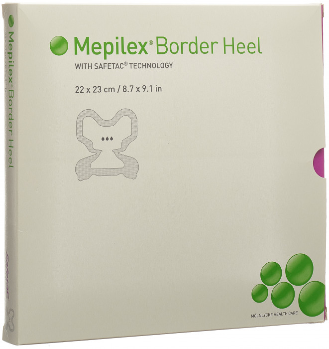 Mepilex Border Heel 22x23cm 6 Stk