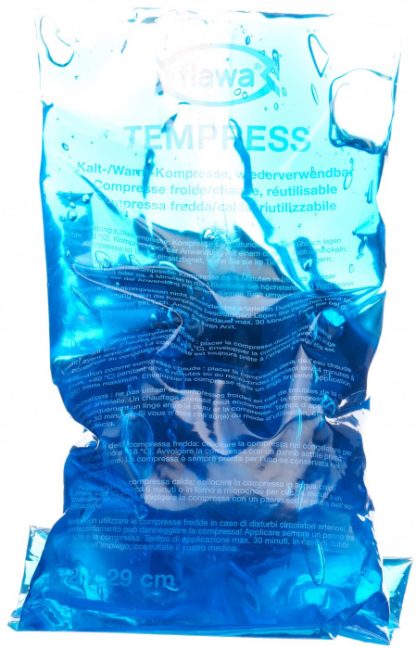 Tempress Kalt Warm Kompresse 12x29cm 15 Stk