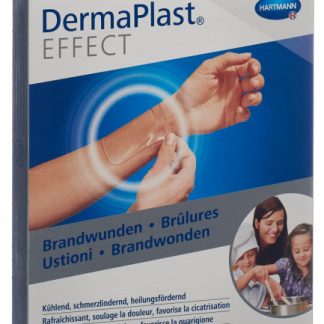DermaPlast Effect Brandwundenpflaster 75x100mm gross 3 Stk