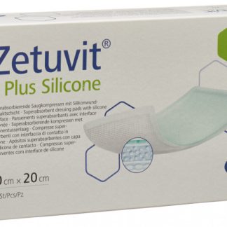 Zetuvit Plus Silicone 10x20cm 10 Stk