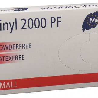 Meditrade Vinyl 2000 PF Untersuchungshandschuhe S puderfrei Box 100 Stk