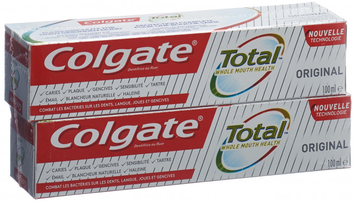 Colgate TOTAL ORIGINAL Zahnpasta Duo 2 x 100 ml
