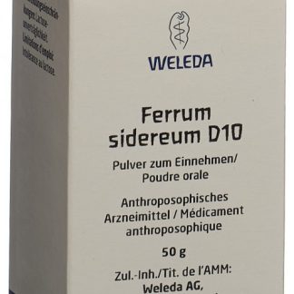 WELEDA Ferrum sidereum Plv D 10 (#) 50 g