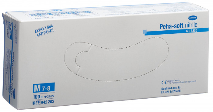 Peha-soft nitrile guard M 100 Stk