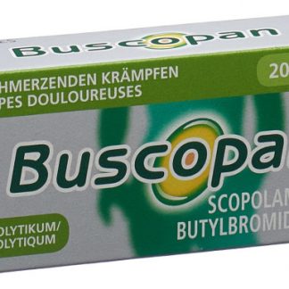 Buscopan (PI) Drag 10 mg 20 Stk