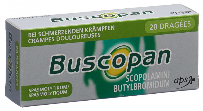 Buscopan (PI) Drag 10 mg 20 Stk