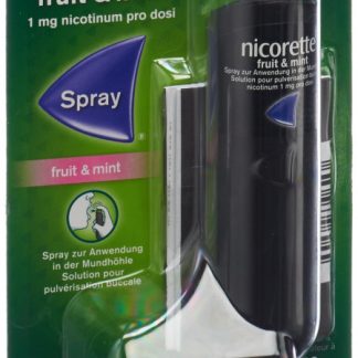 Nicorette Fruit & Mint Spray zur Anwendung in der Mundhöhle Disp 150 Dos