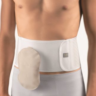 Bort Vario Stoma-Bandage S 15cm weiss