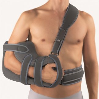 Bort OmoFX Schulterbandage Gr2 links grau