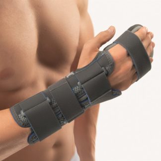 Bort Fingergelenkstütze M-19cm links grau