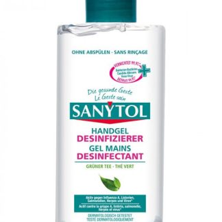 Sanytol Hand Desinfektionsgel grüner Tee Fl 75 ml