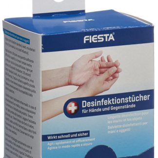 FIESTA Desinfektionstuch für Hände und Gegenstände 30 Stk