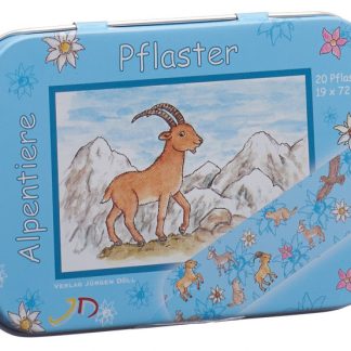 Döll Heftpflaster 19x72mm Alpentiere Ds 20 Stk