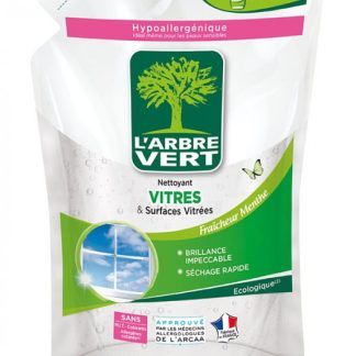 L'ARBRE VERT Refill Öko Glasreiniger französisch Btl 740 ml