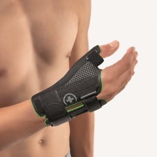 Bort Daumenschiene Sport L rechts schwarz/grün