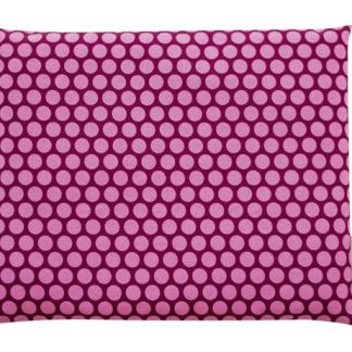 HERZZUCKER Traubenkernkissen 26x21cm Punkte pink x 2Stk