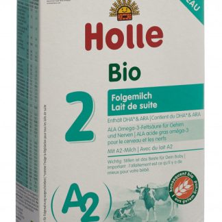 Holle A2 Bio-Folgemilch 2 Karton 400 g